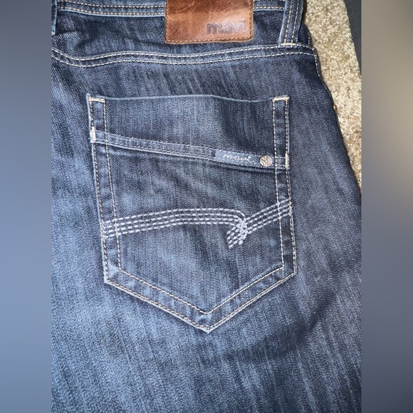 Mavi Josh Jean Deep Vegas(Dark indigo) Slimfit Bootcut Mens jeans 32/32 - Picture 8 of 16